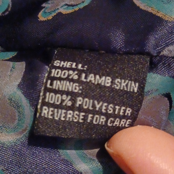 Heidi Klum By Jordache lams skin jacket womens medium - Picture 3 of 10